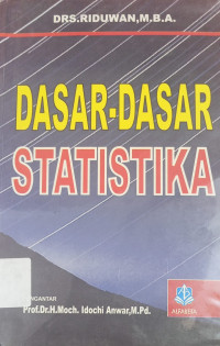 Image of Dasar-Dasar Statistika